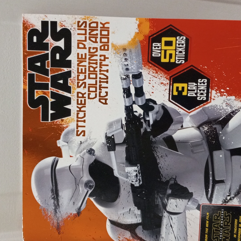 Star Wars Sticker Coloring Activity Book